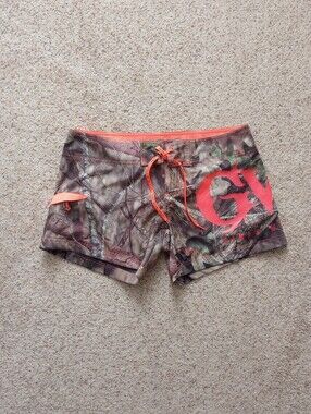 Girls With Guns Camouflage Swim Shorts Medium Outdoor Activewear Swimming Beach